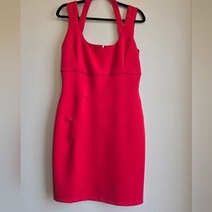 Guess Red Sleeveless Mini Dress Size 12